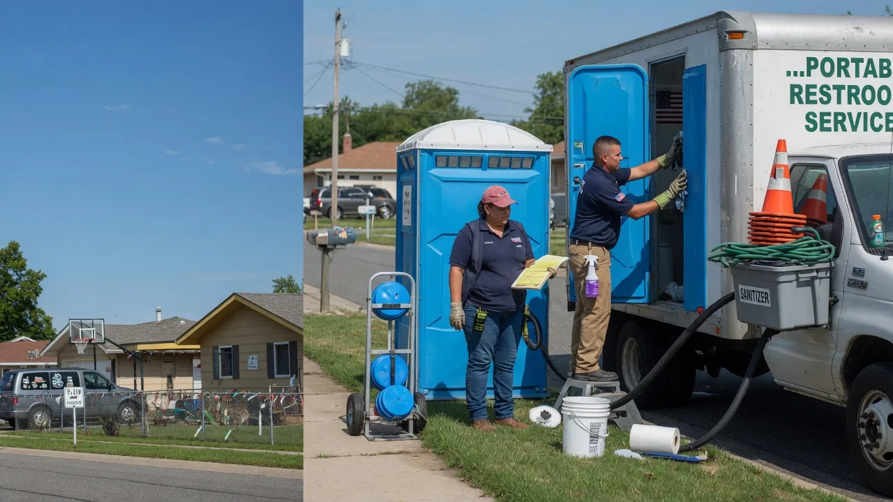Porta Potty Rental in Newcastle, TX near me